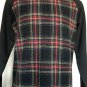 AMI Paris Alexandre Mattiussi Men's Tartan Panel Sweatshirt XL - MSRP $373