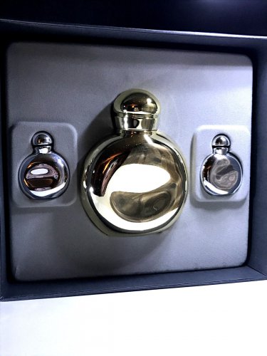 HALSTON Man Amber BOX 4.2oz/125ml + 2 Halston MAN Minis .25oz/7ml ea. GIFT SET