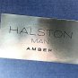 HALSTON Man Amber BOX 4.2oz/125ml + 2 Halston MAN Minis .25oz/7ml ea. GIFT SET