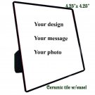 blank ceramic tile
