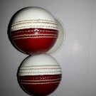New Red& White 156 GM Conforming to MCC Regulation leather cricket balls pack of 6