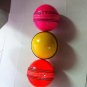 New Multi coloures 156 GM Conforming to MCC Regulation leather cricket balls pack of 3