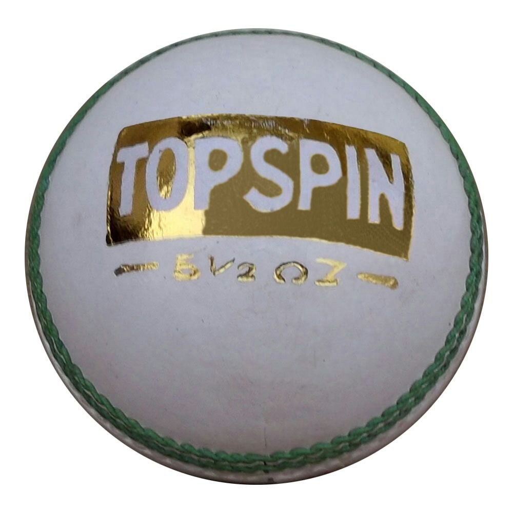 New White CI Topspin 156 GM MCC Regulation leather cricket balls pack of 6 for 25 overs