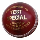 New Red Test special  156 GM MCC Regulation leather cricket balls pack of 6 for 50 overs match