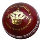 New Red Royal Crown 156 GM MCC Regulation leather cricket balls pack of 6 for match quality
