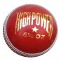 New Red High Power Pigment colour MCC Regulation leather cricket balls pack of 6 for match quality