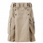 New Tactical Men,s Duty Kilt Cargo Uniform Battle Khaki Utility kilt Size 36
