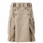 New Tactical Men,s Duty Kilt Cargo Uniform Battle Khaki Utility kilt Size 48