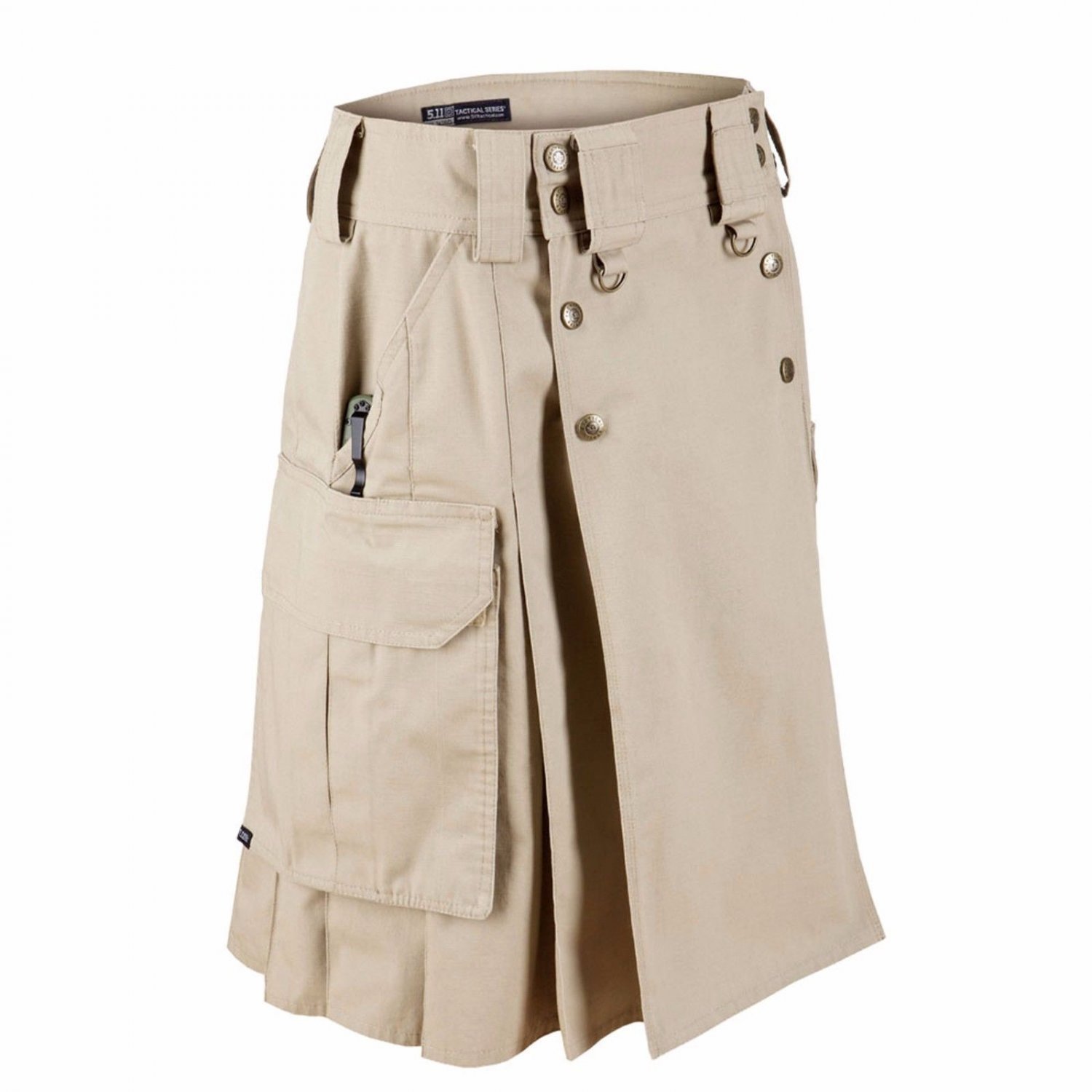 New Tactical Men,s Duty Kilt Cargo Uniform Battle Khaki Utility kilt Size 52