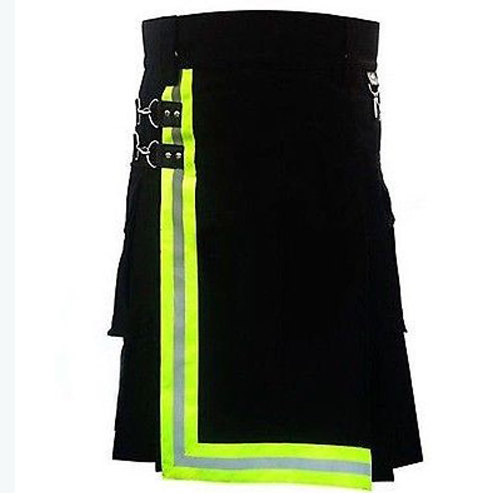 New DC Burning man Scottish Handmade Tactical Utility Cotton kilt for Men size 46