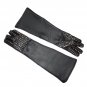 New DC 0037 Snake Catcher Gloves Heavy Duty Reptile Lizards Leather Black Gloves