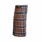 New DC Scottish Men Unisex Utility Sports Traditional Thomes Camel Tartan Kilt size 40