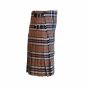 New DC Scottish Men Unisex Utility Sports Traditional Thomes Camel Tartan Kilt size 50