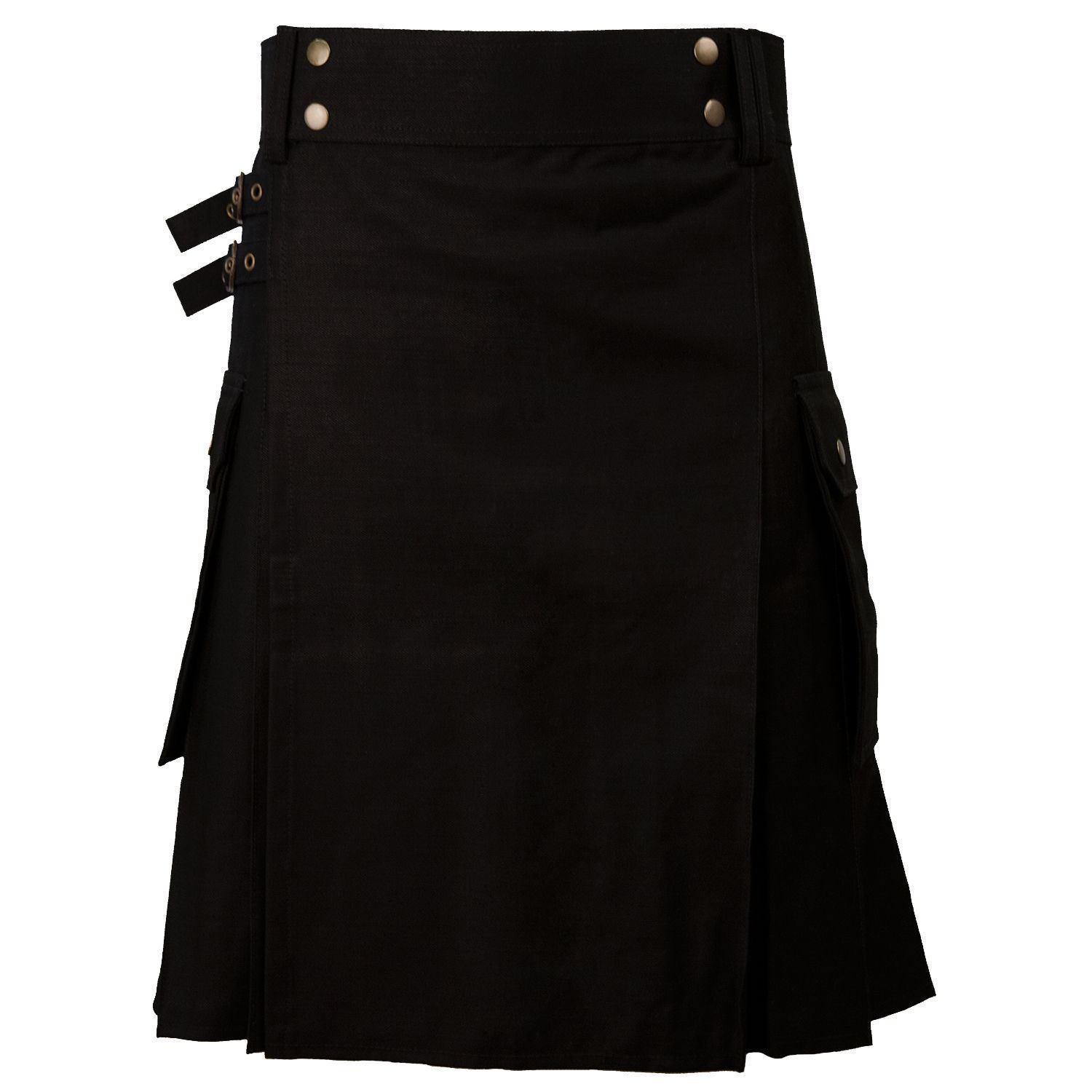 New DC stylesh Great Gift Casual Military 5 Yard Utility Black Kilt size 54