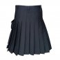 New DC Black Scottish Kilt highland Police Men utility Unisex Adult Handmade Cargo size 32