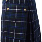New DC active highlander  modern music Douglas utility tartan kilt size 54