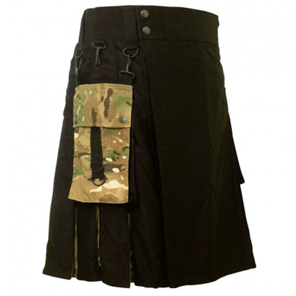 DC active men military cotton combo highlander utility kilt size 42
