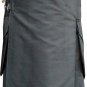 DC Scottish Active Men Utility Sports Traditional Fashion Grey Cotton kilt size 30