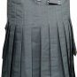 DC Scottish Active Men Utility Sports Traditional Fashion Grey Cotton kilt size 36