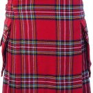 DC Scottish Highland Active wear Men Royal stewart Modern utility pocket kilt size 48