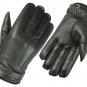 DC 005 REAL GOAT SKIN LEATHER DRIVING FASHION DRESS GLOVES SOFT & TOP QUALITY BLACK SIZE m