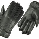 DC 005 REAL GOAT SKIN LEATHER DRIVING FASHION DRESS GLOVES SOFT & TOP QUALITY BLACK SIZE xl