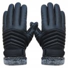New DC ld27 Ladies  Black Lamb Skin Leather Fashion Driving Gloves Size s