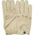 Lambskin Genuine Leather Driving Gloves Men's Classic Top Quality Size L