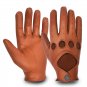REAL LEATHER MEN’S DRIVING GLOVES STYLE CLASSIC VINTAGE Size XL