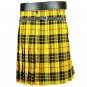 New active Handmade Scottish Highlander kilt for Men in Macleod of Lewis size 46 coloure yellow