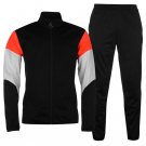 Men Sports Tracksuit Gym Jogging Running Zipper Trouser Upper Casual Jogging Size m