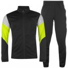 Men Sports Tracksuit Gym Jogging Running Zipper Trouser Upper Casual Jogging Size m