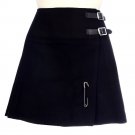 Ladies Billie Plane Black Kilt/skirt Size 34