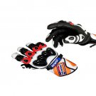 Honda Repsol Motorbike Motto GP Leather  Racing Glove Protected Racing Glove Size M