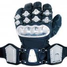 Motorcycle Alloy steel Protective Racing Sport Gloves Size M