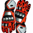 Red Honda Repsol Motorcycle Leather Gloves.biker Sports Leather gloves Size M