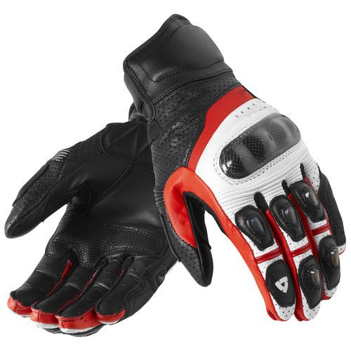 Black/White Motorcycle Leather Gloves.biker Sports Leather gloves Size XS