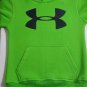 Green Hooded Under Armour Logo Printed Sweatshirt Men's Women's Hoodies Jacket Size L