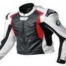 New Mens BMW Motorcycle Racing Biker 100% Cowhide Leather Jacket Size XS