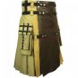 Men Handmade Fashion Tactical Hybrid utility Kilt Size 34