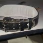 Body fitness gym training customize leather belt size s black color