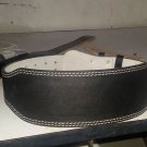 Body fitness gym training customize leather belt size 2xl black color