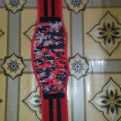 Neoprene sublimation printing Body fitness gym training embas belt size 2xl color red