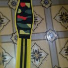 sublimation printing Body fitness gym training weight lifting belt size xl color yellow