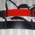 New Weightlifting Arm Blaster Biceps Isolator Gym Support Pro Bodybuilder Straps red Colors
