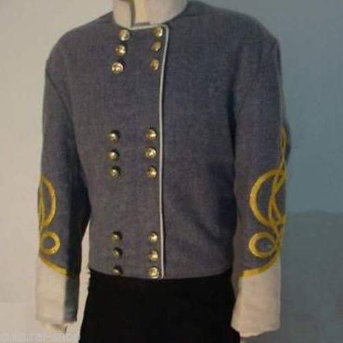 Scottish Highlander Men Military Piper Drummer Doublet Tunic Pipe Band