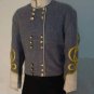 Scottish Highlander Men Military Piper Drummer Doublet Tunic Pipe Band Jacket Size XL