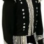 Scottish Highlander Dress To Impress Men Military Piper Drummer Doublet Pipe Band Jacket Size S