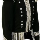 Scottish Highlander Dress To Impress Men Military Piper Drummer Doublet Pipe Band Jacket Size XL