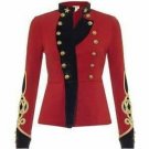 New Scottish Highlander Active Men Fashion Dress To Impress Doublet Jacket Size XL Color Red